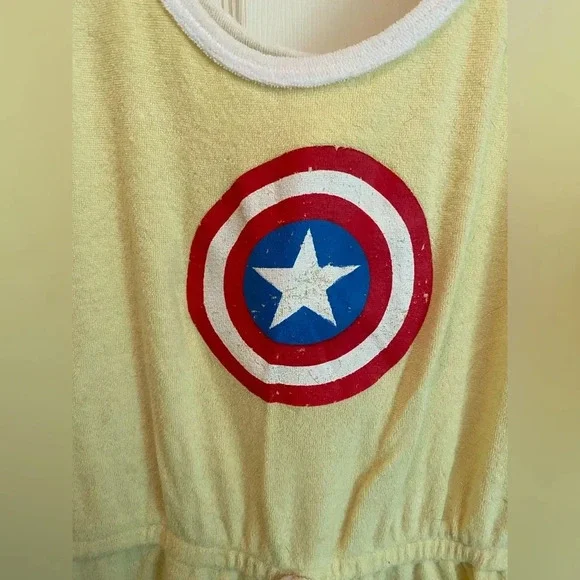 Marvel Captain America, terry cloth romper - Picture 2 of 4